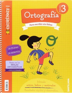 CUADERNO ORTOGRAFIA 3ºPRIMARIA ENTRENATE